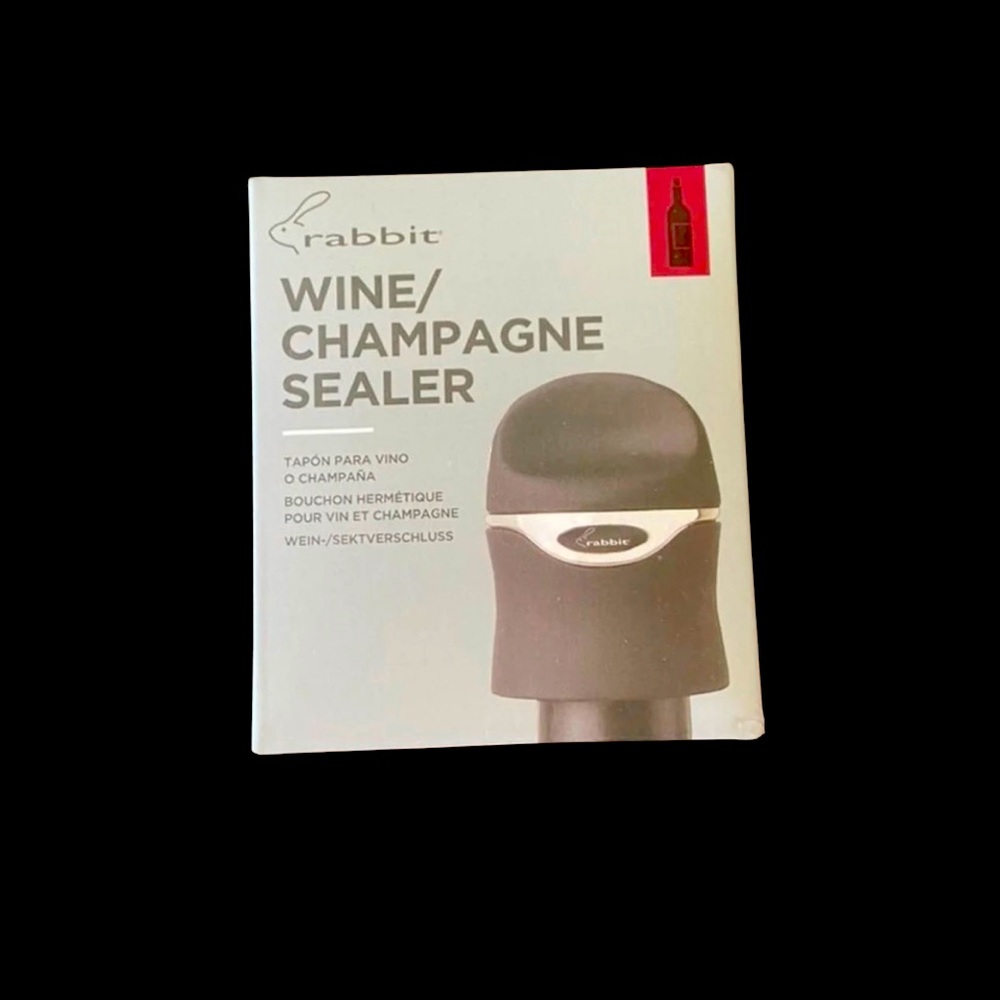 New! Rabbit Wine/Champagne Sealer